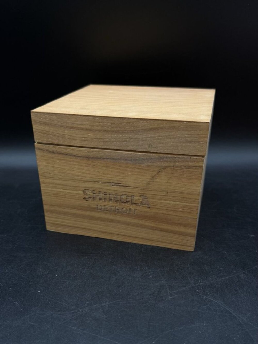 Shinola Detroit Wood Watch Box Only